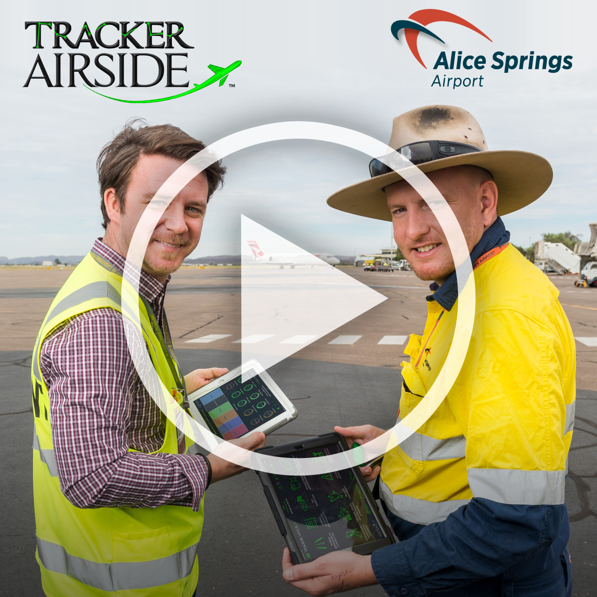 TrackerAIRSIDE goes to the RED CENTRE